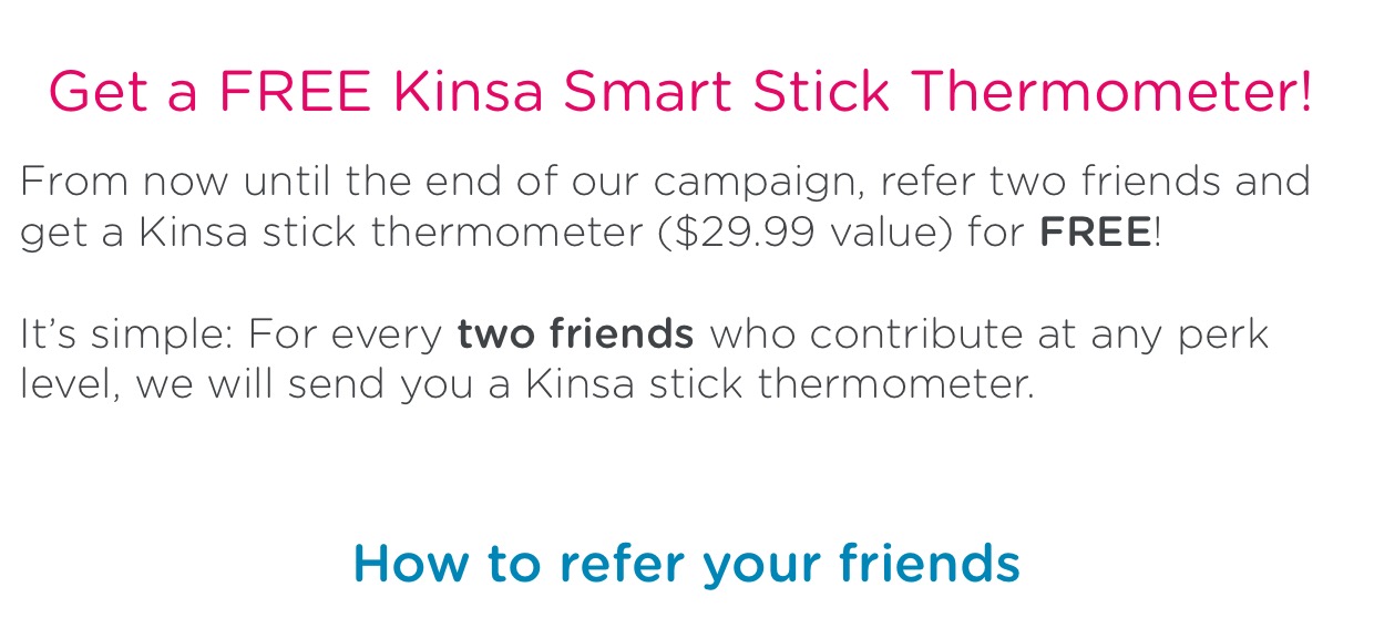 Kinsa Smart Ear Thermometer Indiegogo